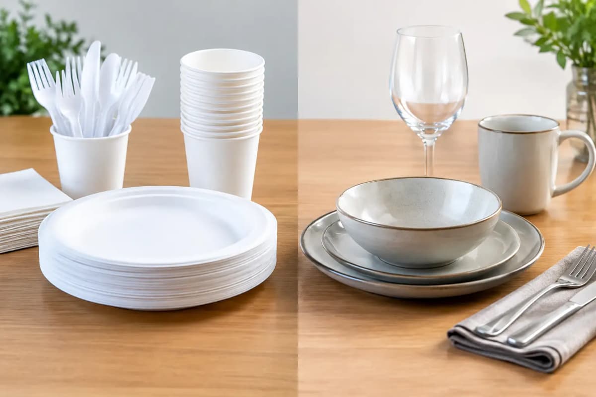 Disposable Versus Rental Dinnerware: Which Fits?