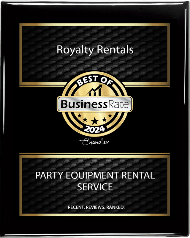 Best of Chandler 2024 for Party Equipment Rental Service award