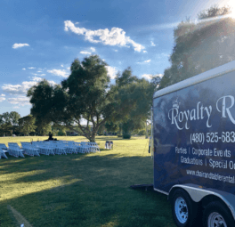 Royalty Rentals Delivered and Set Up