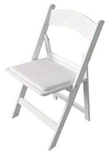 Resin Chair (White)