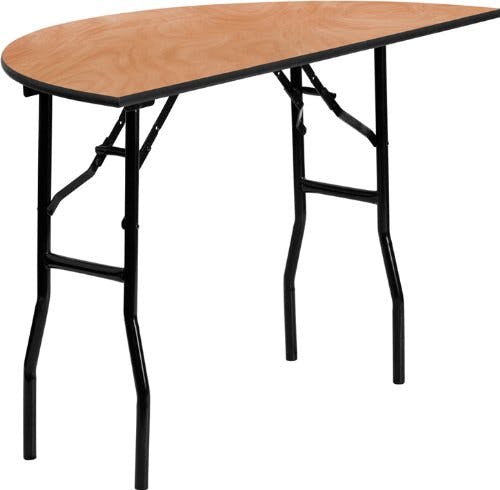 48" Round Table - Half Table