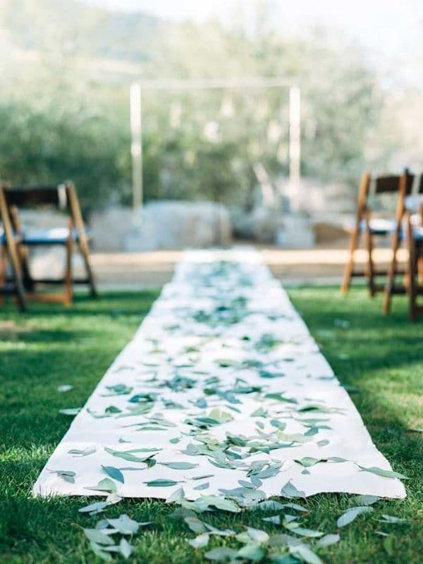 White Aisle Runner (3' X 50')