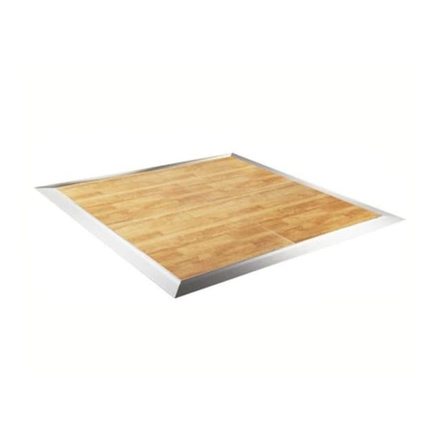 Rentable dance floor with a wood surface.