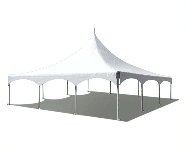 Large 30x30 white canopy tent for weddings and parties