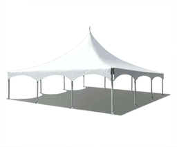 Large 30x30 white canopy tent for weddings and parties