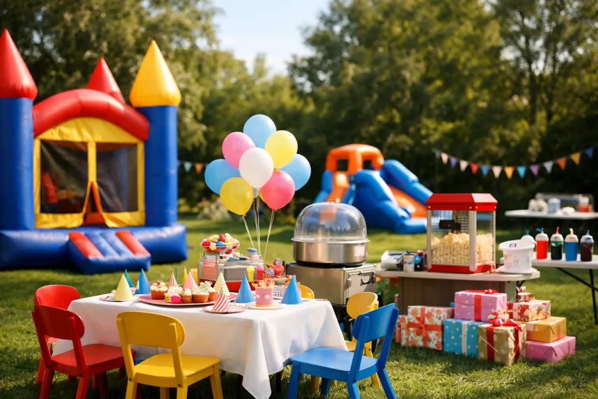 Birthday Party Equipment Rentals Made Easy