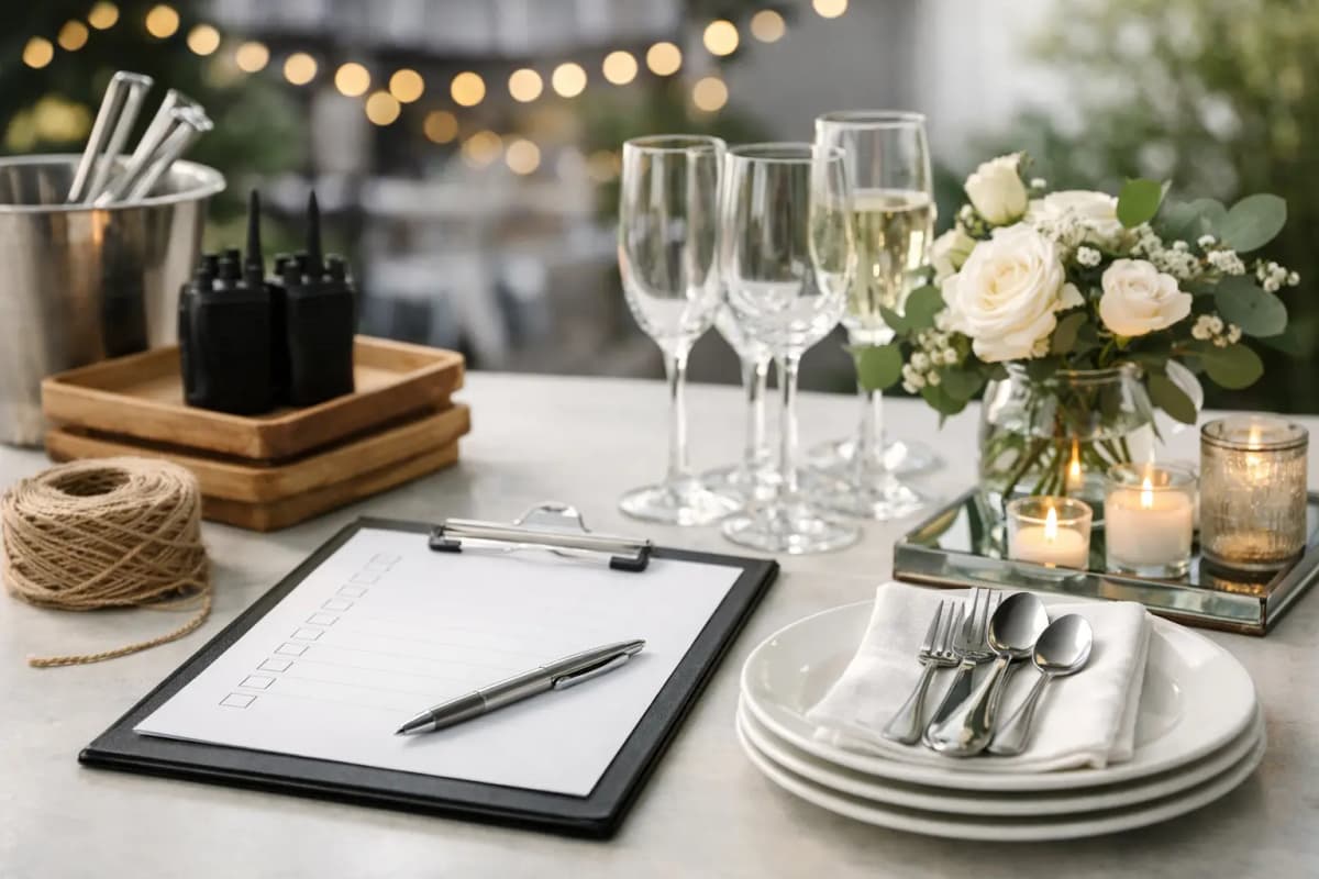 Event Essentials Checklist for a Polished Party