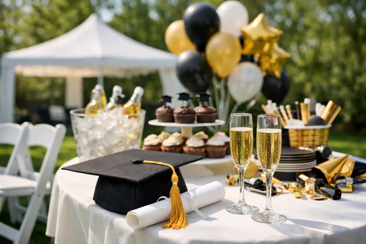 Graduation Party Rental Supplies Made Easy
