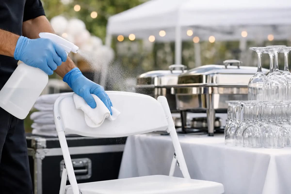 Sanitized Party Rental Equipment for Every Event