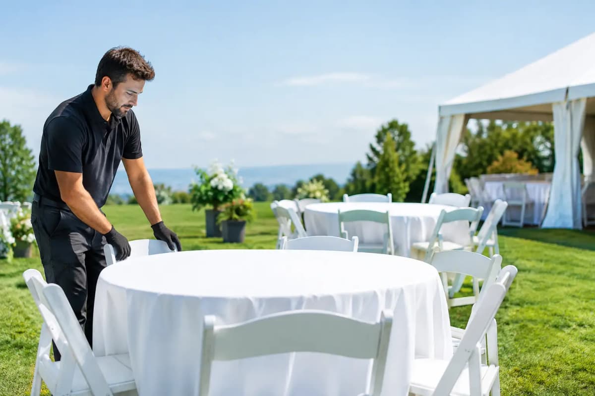 When Should Event Rentals Arrive for Your Event?
