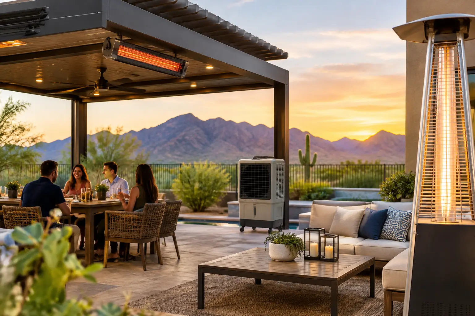 Outdoor Party Climate Control Guide for Phoenix