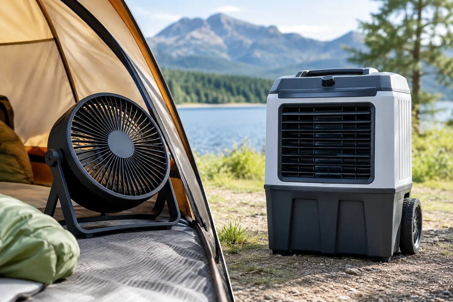 Tent Fans vs Portable Coolers: Which Fits?